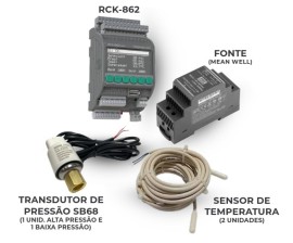 Kit Controlador - Retrofit Chiller - 1 compressor c/ 4 estgios